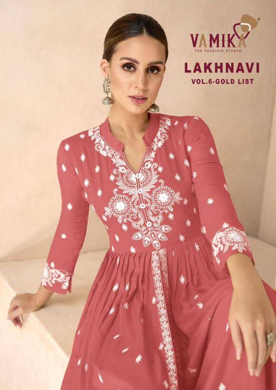 VamikaTM lakhnavi vol 6 Kurti wholesale market in Kolkata